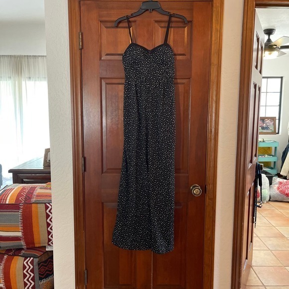 Band of Gypsies Pants - Band of Gypsies polka dot jumpsuit size xs